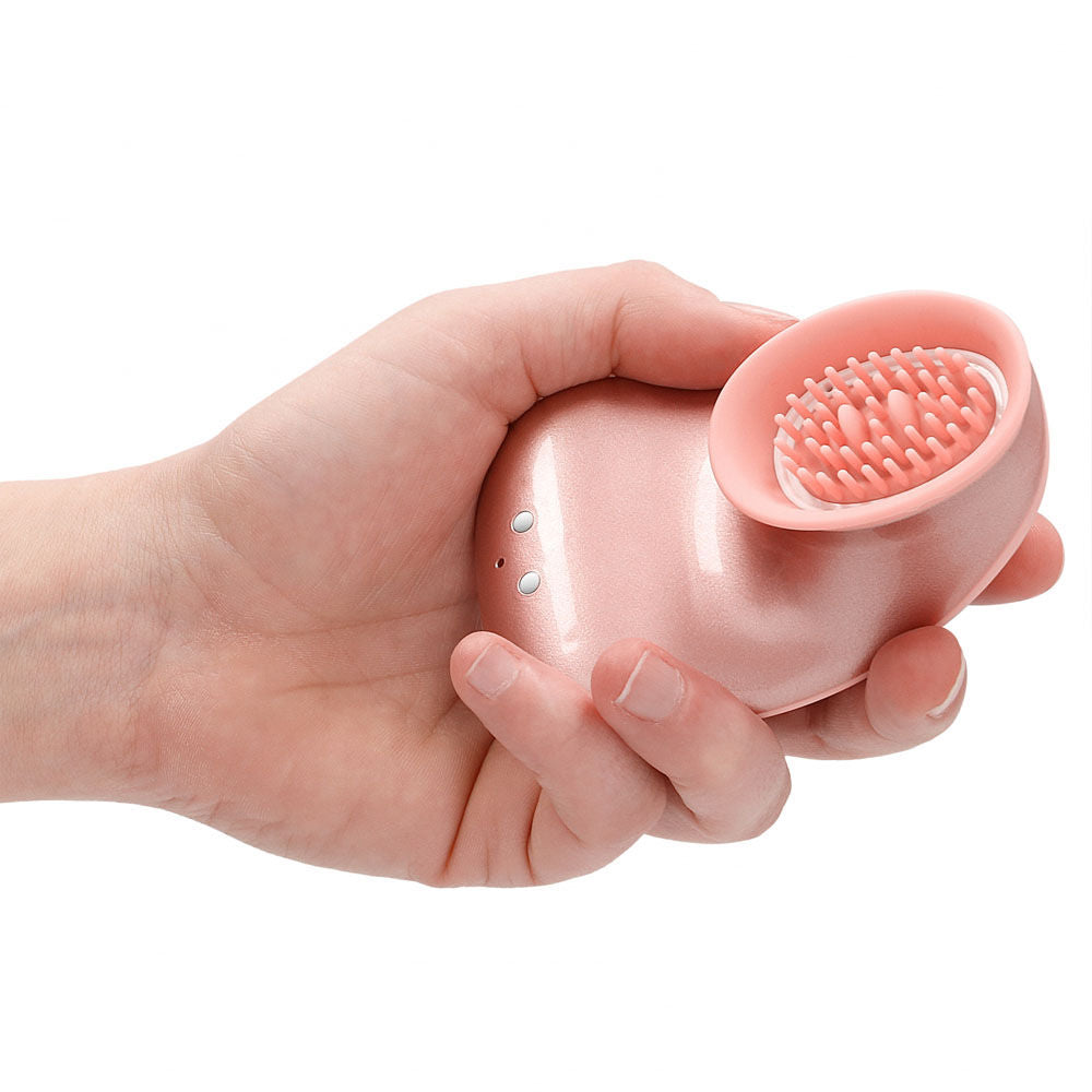Twitch 1 - silver - clitoral stimulator pink- Product bottom view  | Flirtybay Adult Shop Australia Lingerie Shop